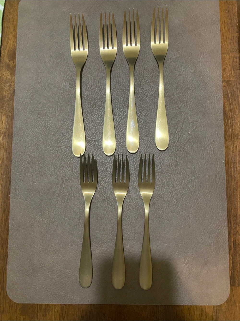 Matte Gold Flatware Set - Sleek Everyday Cutlery